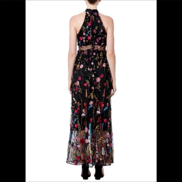 Gorgeous & Sexy Floral Mesh Betsey Johnson Dress w/MINI LINING - Picture 9 of 14